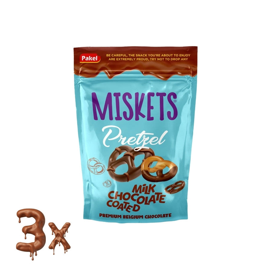 Miskets Chocolate Pretzel - 3 Stück